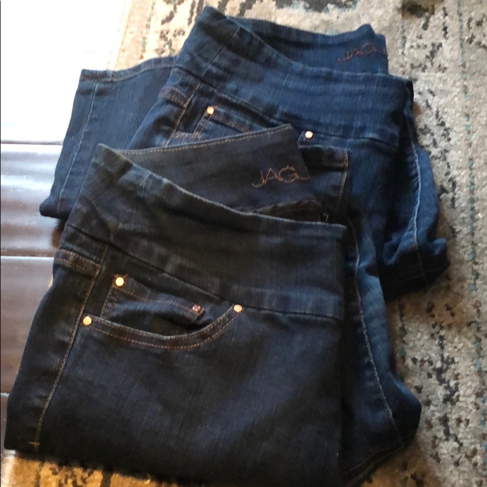 Jag Jeans pull on jeans. Sz 12. High rise skinny.